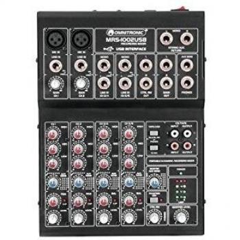 OMNITRONIC MRS-1002USB Grabador Mixer