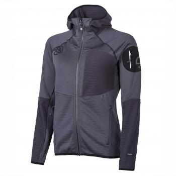 Chaqueta con Capucha Ternua Ragger Forro Polar Mujer Gris Claro