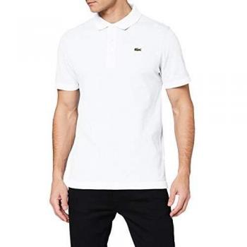Lacoste Men's White Polo Shirt, Size 4XL