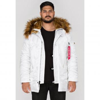 Alpha Industries N3B VF 59 Men's Winter Jacket - Greyblack, Size S