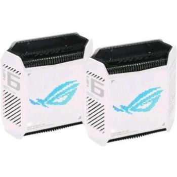ASUS ROG Rapture GT-AX11000 Tri-Band Wi-Fi 6 Mesh Gaming Router, 2-Pack White