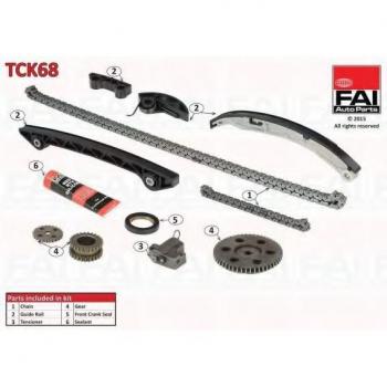 Kit de cadena de distribución FAI AutoParts TCK68