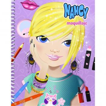 Nancy. Maquillaje. Cuaderno De Dibujo
