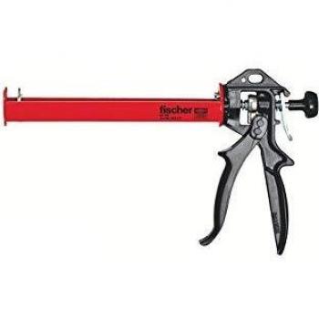fischer 053117 Pistola silicona KPM2, Negro, Rojo