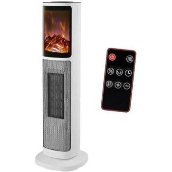 Radiador Eléctrico Cerámico Oscilante Lizeo 2000 W Blanco Sannover