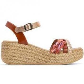 Sandalias de cuña Porronet Gina Marrón
