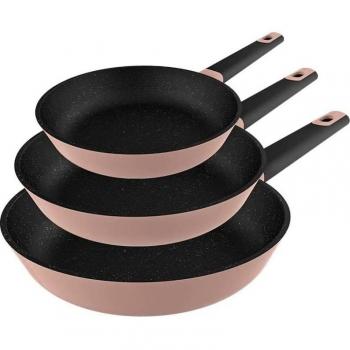 Set de Sartenes Polka Experience Bucket Gravity Rosa 18/22/26 cm
