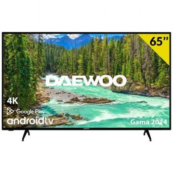 TV Daewoo 65 LED 4K UHD D65DM54UAMS Android Smart TV HDMI USB Bluetooth HDR10 TDT2 Satélite