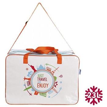 Nevera de Viaje Grande de PVC - Ideal para Camping y Excursiones - Gran Capacidad 43 x 18 x 30 cm