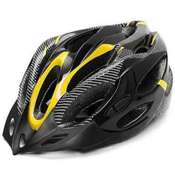 Huai1988 Casco de Ciclismo para Adultos, para Hombres Mujeres Casco con Negra Visera de Bicicleta Mate Ajustable para Adultos Protección de Monopatín Casco de Seguridad Protección de Montaña Unisex