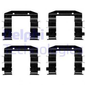 Kit de accesorios DELPHI LX0688 - Pastillas de frenos