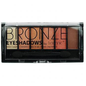 Technic Cosmetics Paleta de 6 Sombras de Ojos Bronze