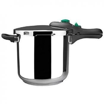 MAGEFESA Dynamic Olla a presión Super rápida de fácil Uso, Acero Inoxidable 18/10, Apta para Todo Tipo de cocinas, Incluido inducción.
