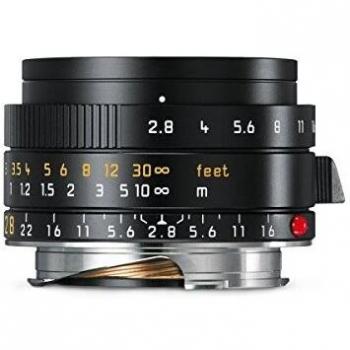 Objetivo Leica Elmarit-M 28 mm f/2.8 ASPH. acabado negro anodizado