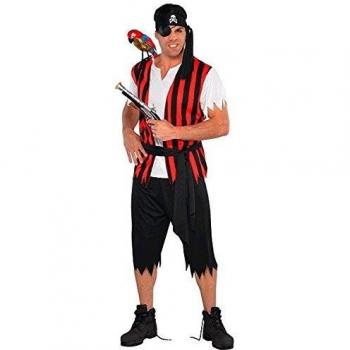 Adultos Amscan internacionales Ahoy Matey Pirate Costume