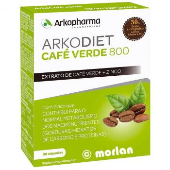 Arkocafé Verde 800 30 Caps x 2