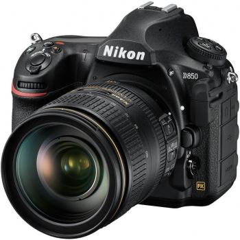 Cámara Digital Réflex Nikon D850 Kit 24-120mm f/4G ED VR con Tarjeta SD de 64GB y Batería EN-EL15A