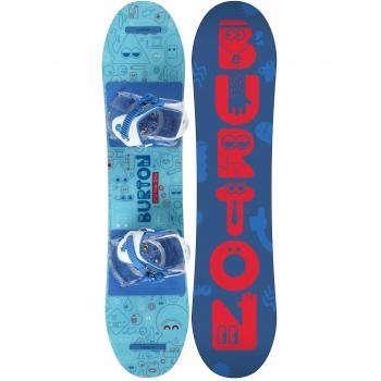 Burton After School SPE Tabla de Snowboard, Unisex niños, Azul/Rojo, 100