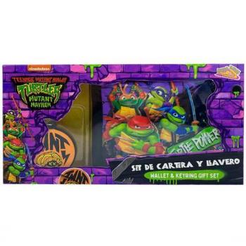 Blister Cartera + Llavero Mutant Mayhem Tortugas Ninja - Cyp Brands