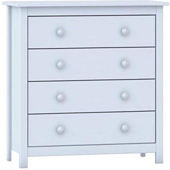 Dogar Moblit Cómoda, Madera, Blanco Translucido, 78.5x75x35 cm