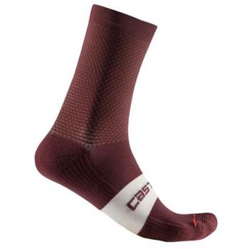 Calcetines Castelli Espresso 15 Rojo L-XL