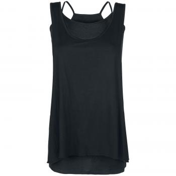 ForPlay Vestido Dos en uno Vestido Negro S