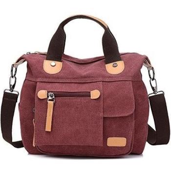 Wewod - Bolso al hombro para mujer multicolor carbón 28*16*26cm, color multicolor, talla 28*16*26cm