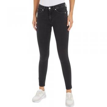 Calvin Klein Women's Black Mid Rise Skinny Jeans Size 29x30