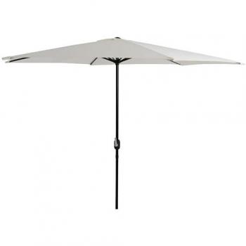 Sombrilla Jardín Beige 300 cm, Parasol UV50+ 180 gr, Altura 245 cm