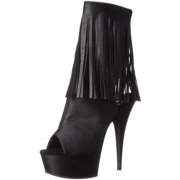 Pleaser Delight 1019 Open-Toe Bootie for Women - Stylish High Heels with Strappy Design