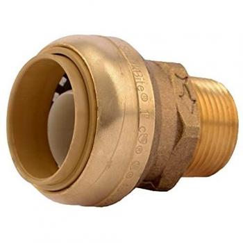 SharkBite U142LFA 1 pulgada por 3/4 pulgada MNPT sin plomo reductor conector