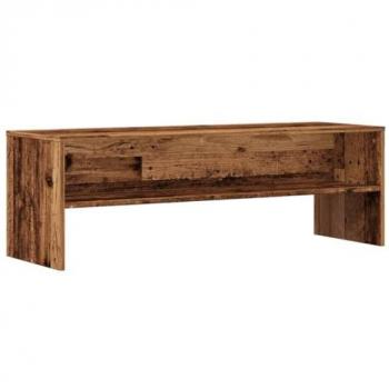 Mueble de TV madera de ingeniería envejecida 120x40x40 cm Marrón, Soporte de TV, Banco de TV, Muebles para Equipos de música, aparador de TV