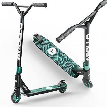 Patinete Freestyle Apollo Genius Pro para Niños con Rodamientos ABEC 9 y Diseño Robusto, Ideal desde 6 Años