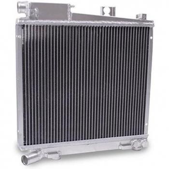 Carrera Doble Núcleo de aleación de aluminio radiador de refrigeración del motor RAD para BMW Serie 3 E30 325i