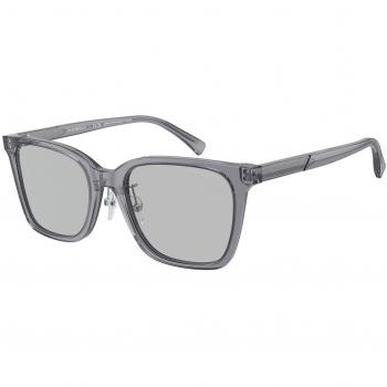 Emporio Armani EA4226D Square Sunglasses for Men, Color 502987, Grey, Asian Fit, Size 55