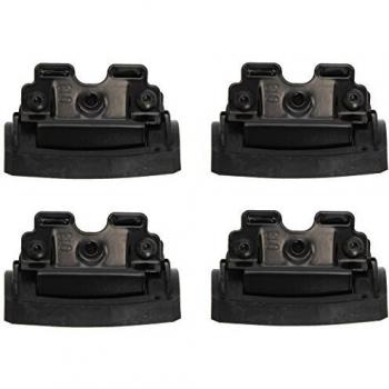 Thule Kit 4011 Flush Railing, Necesario Kit de fijación para un Ajuste pie Rapid Tracker en un automóvil específico, Referencia 184011