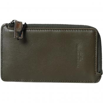 Dolce & Gabbana Multicolor Calfskin Leather Logo Card Holder Wallet