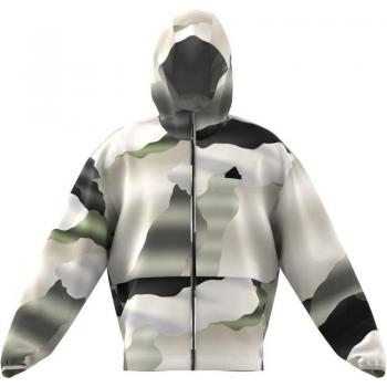 Adidas City Escape Full-Zip Hoodie for Men - Multicolor/Legend Ivy