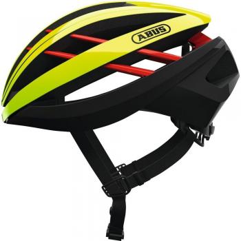 Abus Aventor Neon Yellow Helmet Size L