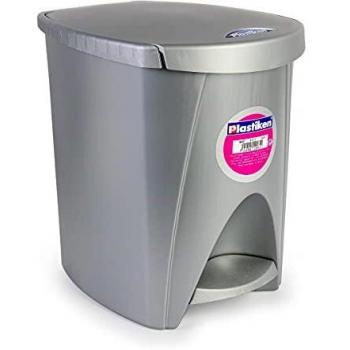 Plastiken 6407 - Cubo Pedal para Baño y Cocina 7L. Colección Nature