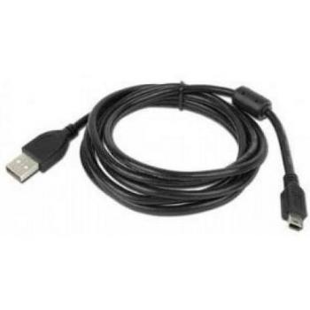 Gembird CCF-USB2-AM5P-6 - Cable USB 2.0 a Mini USB, 1.8m, Color Negro