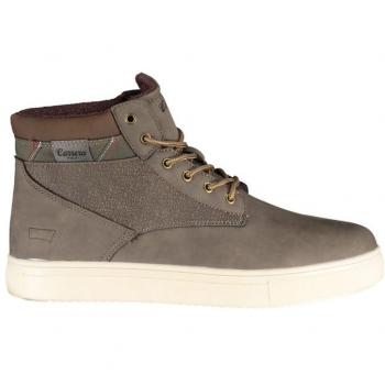 Carrera Chic Brown Lace-up Boots with Contrast Details - EU41/US8, Male, Size: 8 US, Polyester Lace-Up Boot with Contrast Details