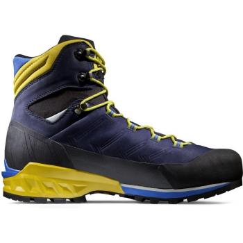 Botas de montaña para hombre Mammut Kento Advanced High GORE-TEX, color azul y amarillo, talla 41(1/3)