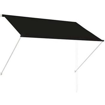 vidaXL Retractable Awning 200x150 cm Anthracite