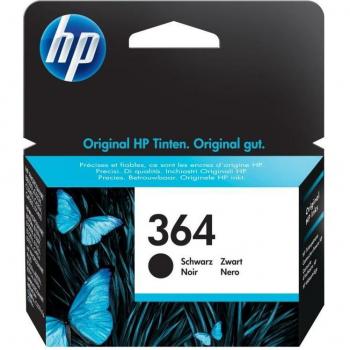 HP 364 (CB316EE) Cartucho de Tinta Original, Color Negro