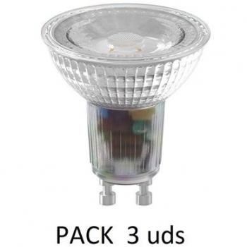 Bombilla LED regulable Calex GU10 220-240V 6W 2200-3000K (Pack 3 uds)