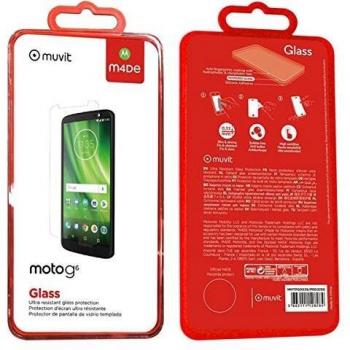 Made for Motorola MMTPG0029 - Protector de Pantalla para Moto G6, Transparente