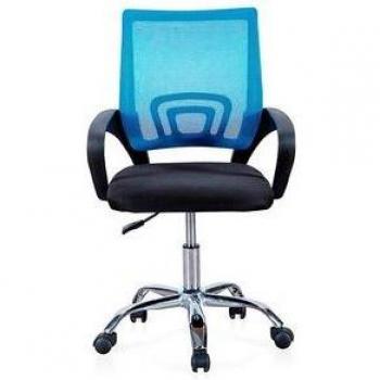 Silla de oficina giratoria Light azul