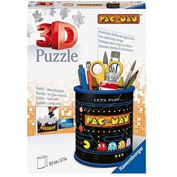 Puzzle 3D Ravensburger Portalápices Pac-Man - 54 Piezas