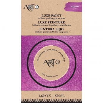 momenta art-c Luxe - Pintura de purpurina brillante y brillante 50 ml-magenta metálico, otros, multicolor